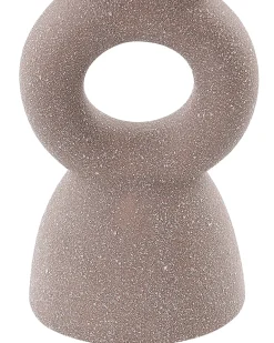 Portacandele NAOUSA Ceramica 23 cm Beige