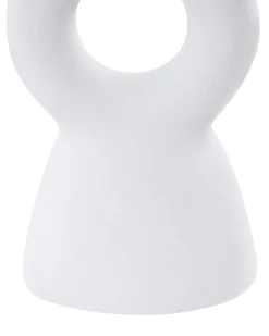 Portacandele SPARTA Ceramica 17 cm Bianco sporco