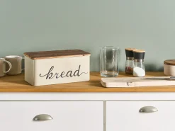 Portapane GOURMANDISE Metallo Beige