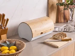 Portapane SAVEUR Metallo Marrone chiaro