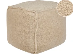 Pouf ALIPUR Bouclé Marrone chiaro