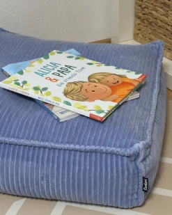 Pouf ALLOZAI Velluto Viola chiaro