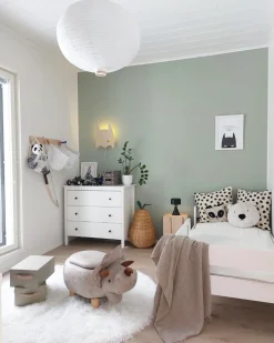 Pouf animaletto contenitore TRICERATOPS Tessuto Grigio chiaro Dinosauro