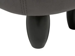Pouf animaletto contenitore ELEPHANT Pelle sintetica Grigio scuro Elefante