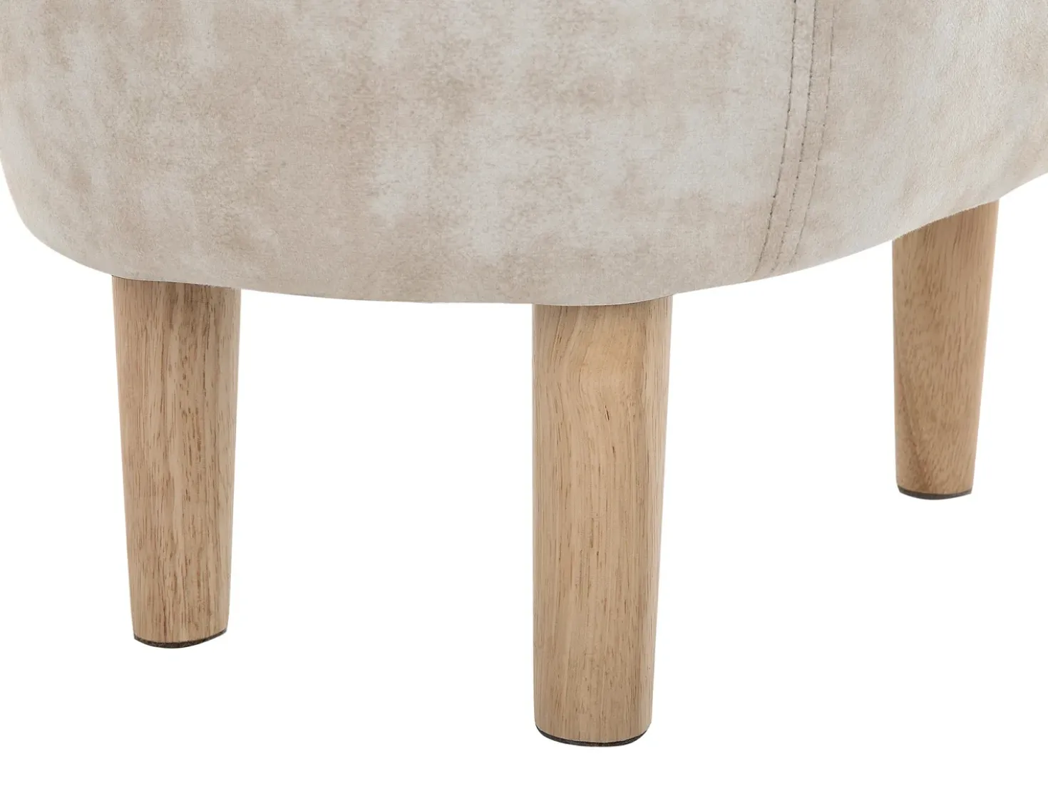 Pouf animaletto contenitore REINDEER Tessuto Beige Renna
