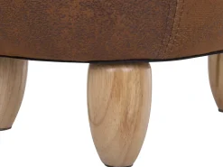 Pouf animaletto contenitore COW Pelle sintetica Marrone chiaro Mucca