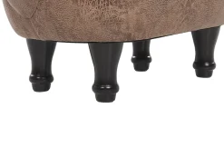 Pouf animaletto HORSE Pelle sintetica Marrone chiaro Cavallo