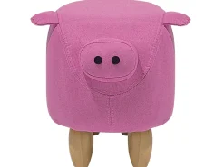 Pouf animaletto PIGGY Tessuto Rosa Maiale