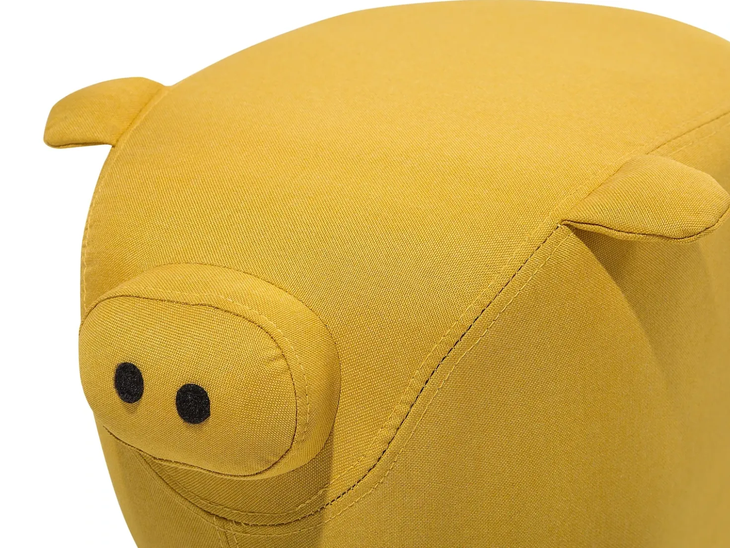 Pouf animaletto PIGGY Tessuto Giallo Maiale