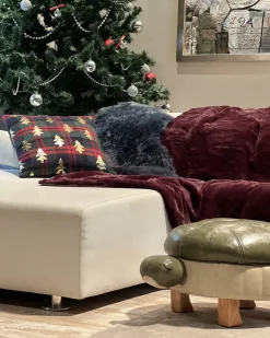 Pouf animaletto TURTLE Pelle sintetica Verde scuro Tartaruga