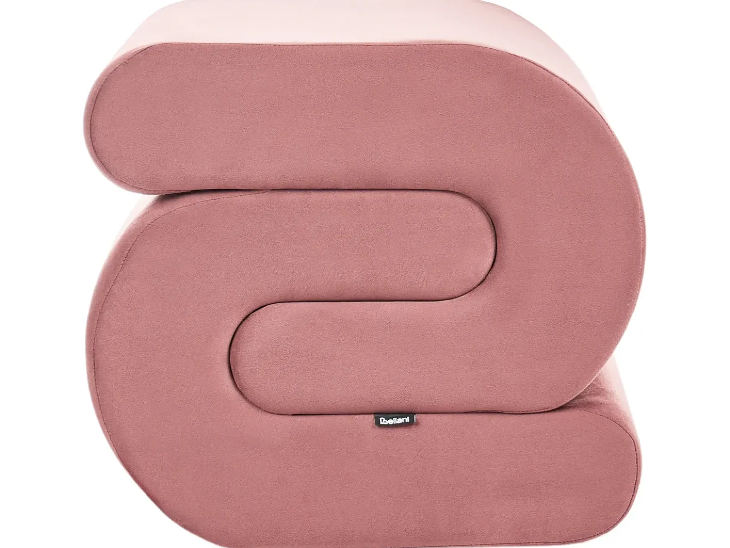 Pouf ARCADIA Velluto Rosa