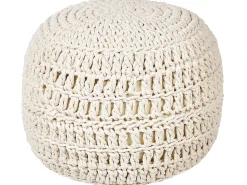 Pouf ARPATU Cotone Beige chiaro