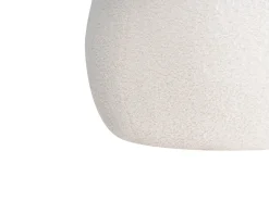 Pouf BARRON Bouclé Bianco sporco