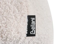 Pouf BARRON Bouclé Bianco sporco