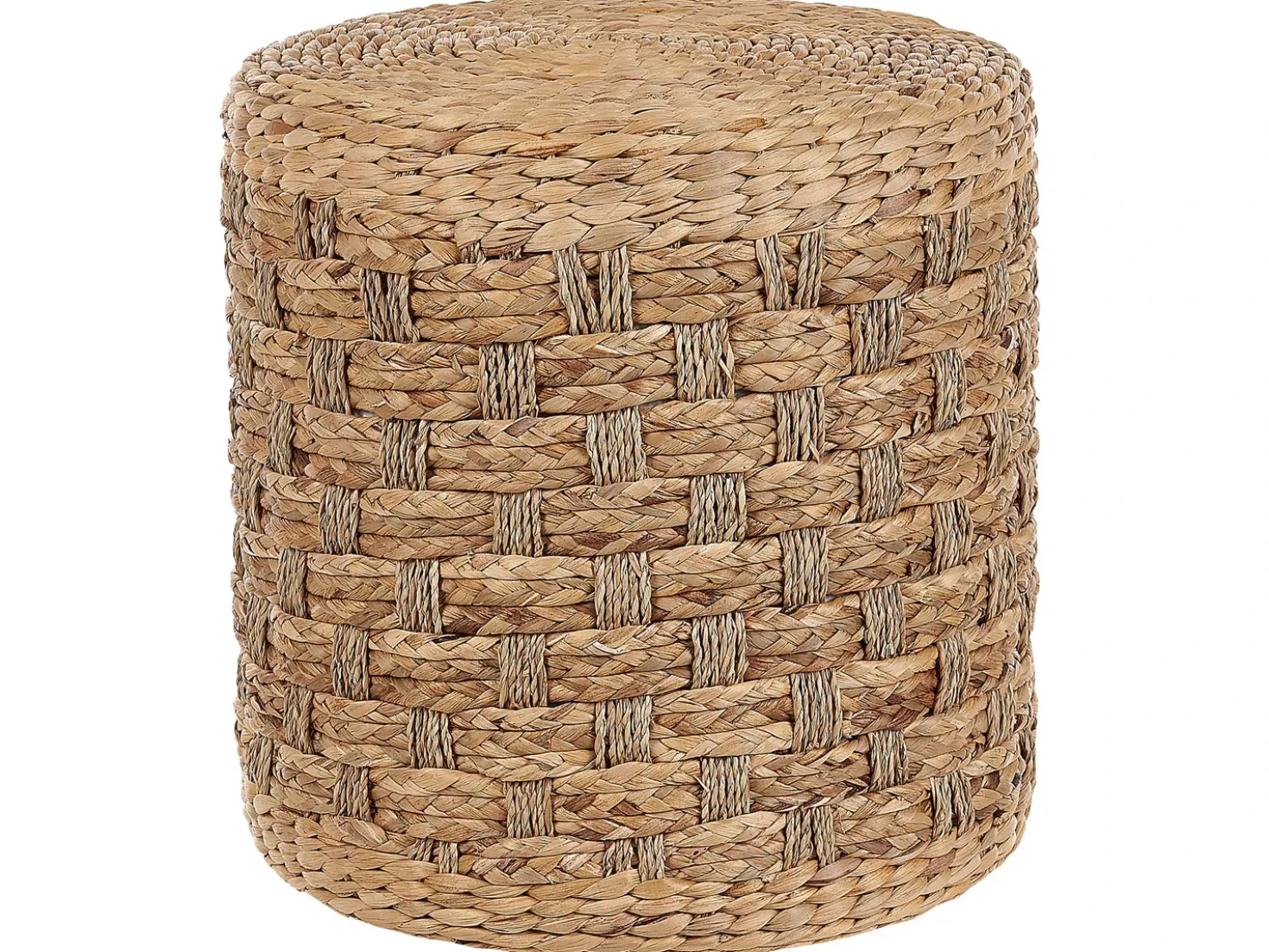 Pouf BASSLET Vimini Beige