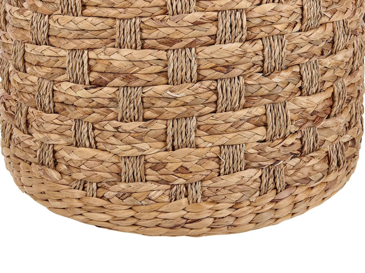 Pouf BASSLET Vimini Beige