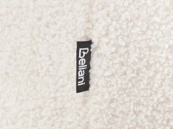 Pouf BAYARD Bouclé Bianco sporco