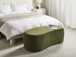 Pouf BAYARD Bouclé Verde