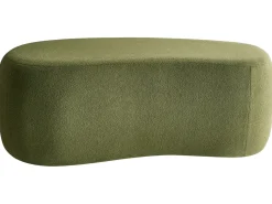 Pouf BAYARD Bouclé Verde