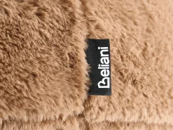 Pouf BAYARD Finta pelliccia Marrone chiaro