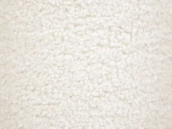 Pouf BEAUFORT Bouclé Bianco sporco