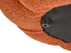Pouf BEAUFORT Bouclé Marrone