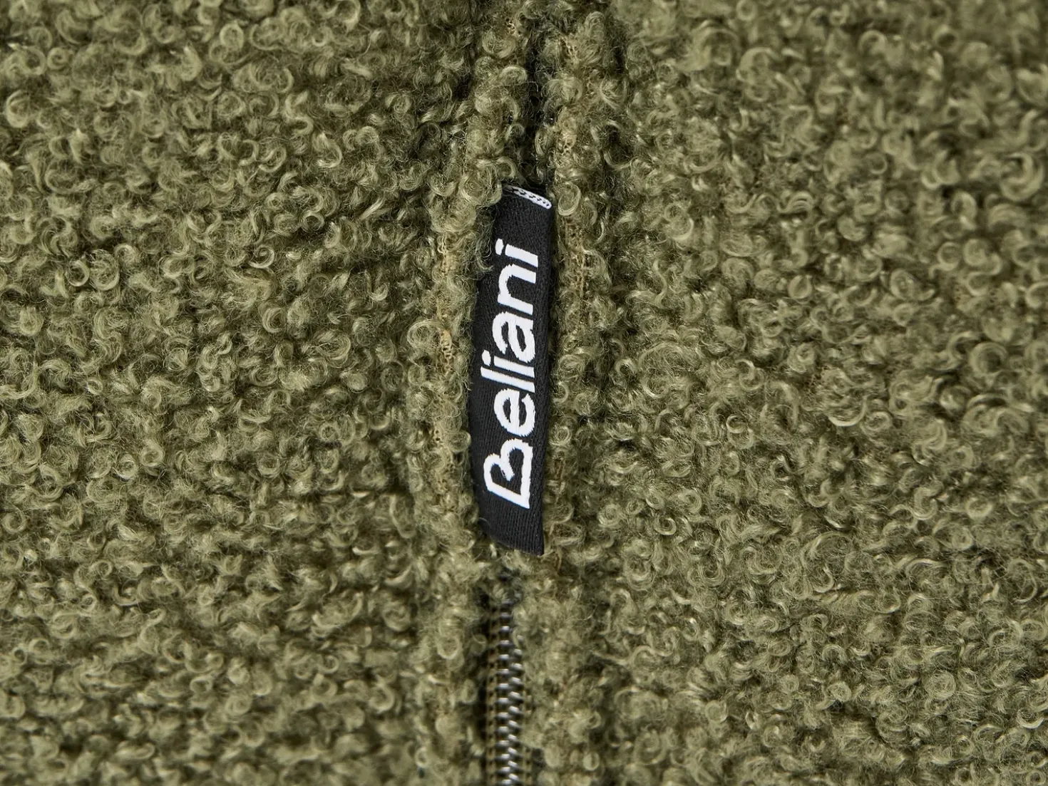 Pouf BEAUFORT Bouclé Verde