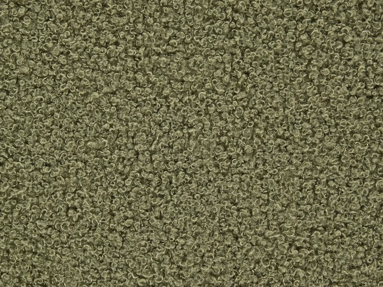 Pouf BEAUFORT Bouclé Verde