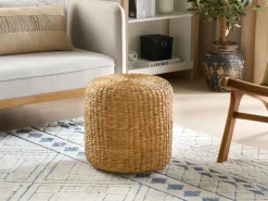Pouf BICHIR Giacinto d'acqua Beige