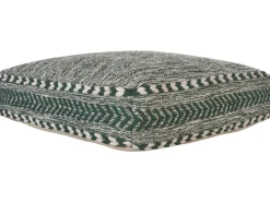 Pouf BIRCH Cotone Verde scuro
