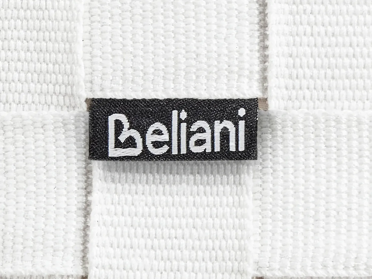 Pouf BODLA Materiale sintetico Bianco