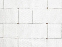Pouf BODLA Materiale sintetico Bianco