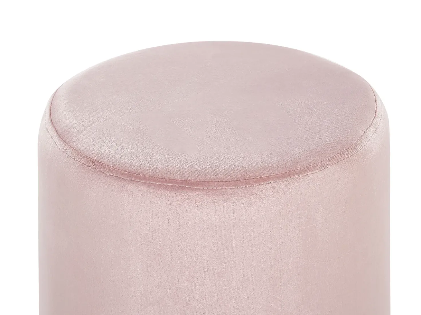 Pouf BRIGITTE Velluto Rosa pastello