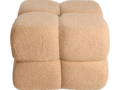 Pouf CALIENTE Bouclé Beige