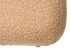 Pouf CALIENTE Bouclé Beige