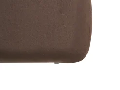 Pouf CALIENTE Velluto Marrone scuro