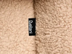 Pouf CARRINGTON Bouclé Beige