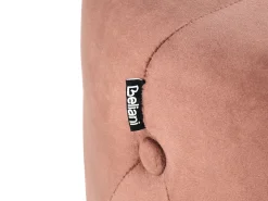 Pouf CARROLLTON Velluto Marrone