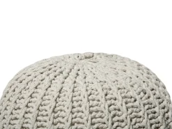 Pouf CONRAD Cotone Beige