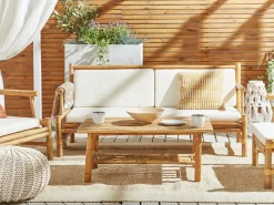 Pouf CONRAD Cotone Beige