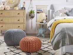 Pouf CONRAD Cotone Rame