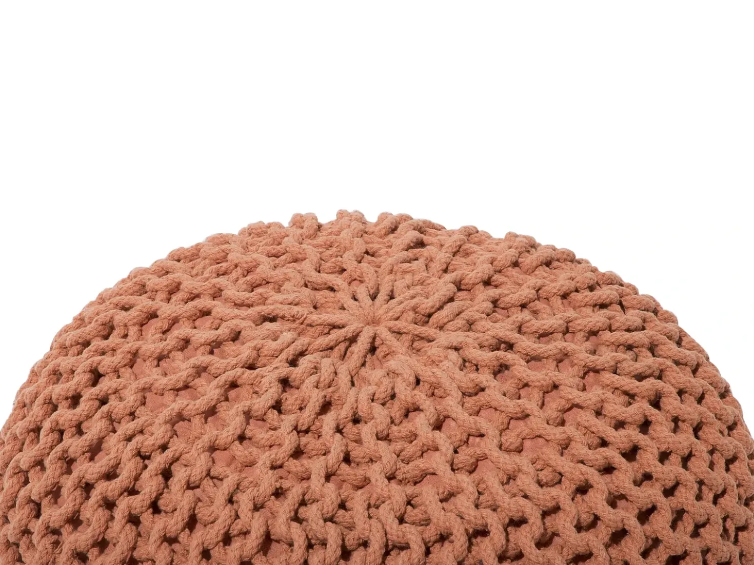 Pouf CONRAD Cotone Rame