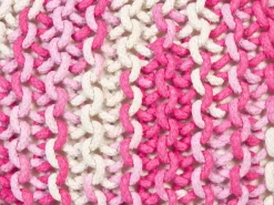 Pouf CONRAD Cotone Rosa