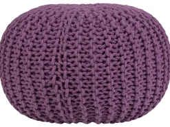 Pouf CONRAD Cotone Viola