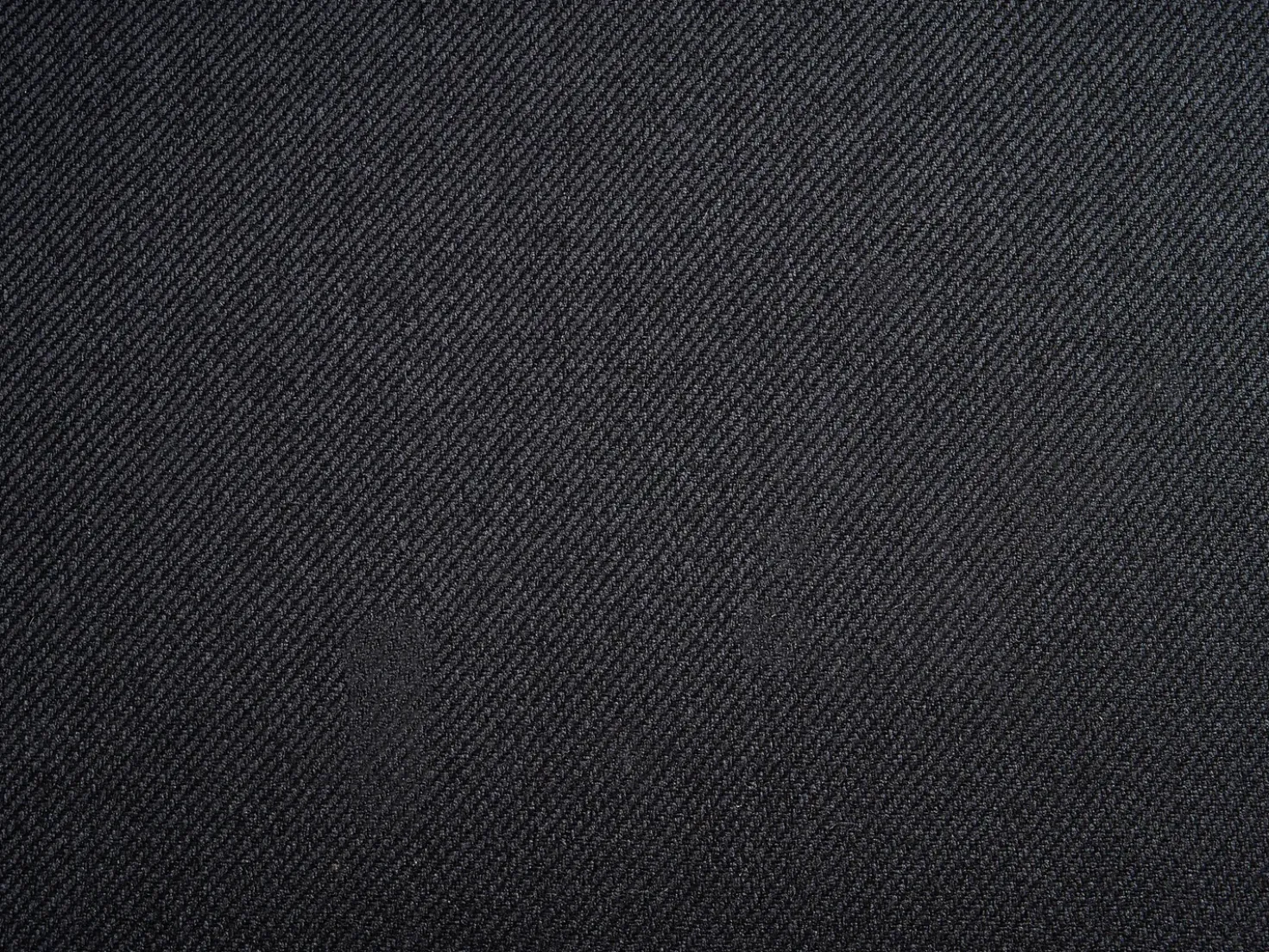 Pouf contenitore EDLAND Tessuto 45 cm 43 cm Nero
