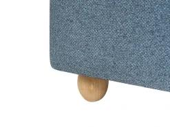 Pouf contenitore FERNDALE Tessuto Blu