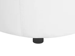 Pouf contenitore MARYLAND Pelle sintetica Bianco