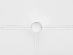 Pouf contenitore MARYLAND Pelle sintetica Bianco