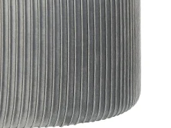 Pouf contenitore RICHLAND Velluto Grigio chiaro