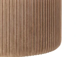 Pouf contenitore RICHLAND Velluto Beige